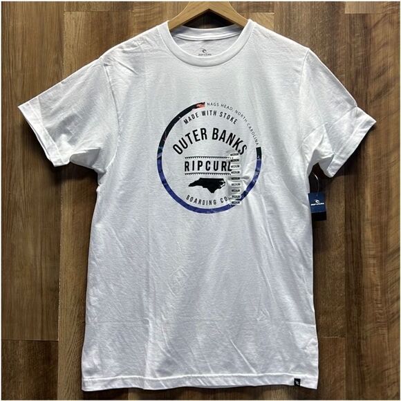 RIP CURL - Outer Banks T Shirt - Picture 1 of 6